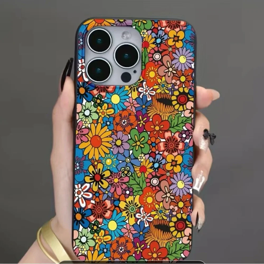 Brand New Flowers Design Shockproof Case for IPhone 14 Pro